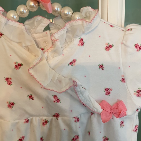 Janie and Jack rosebud onesie - Picture 3 of 5
